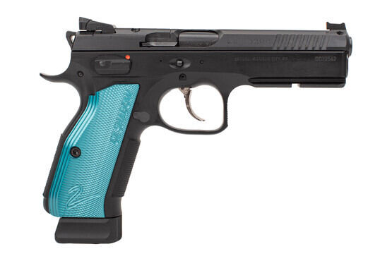 CZ 75 Shadow 2 9mm Pistol - Blue Grips - 19 Round